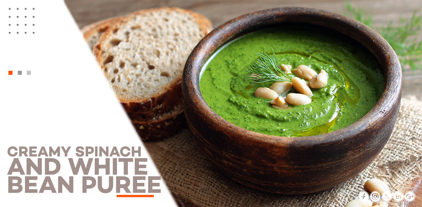 CREAMY SPINACH AND WHITE BEAN PURÉE