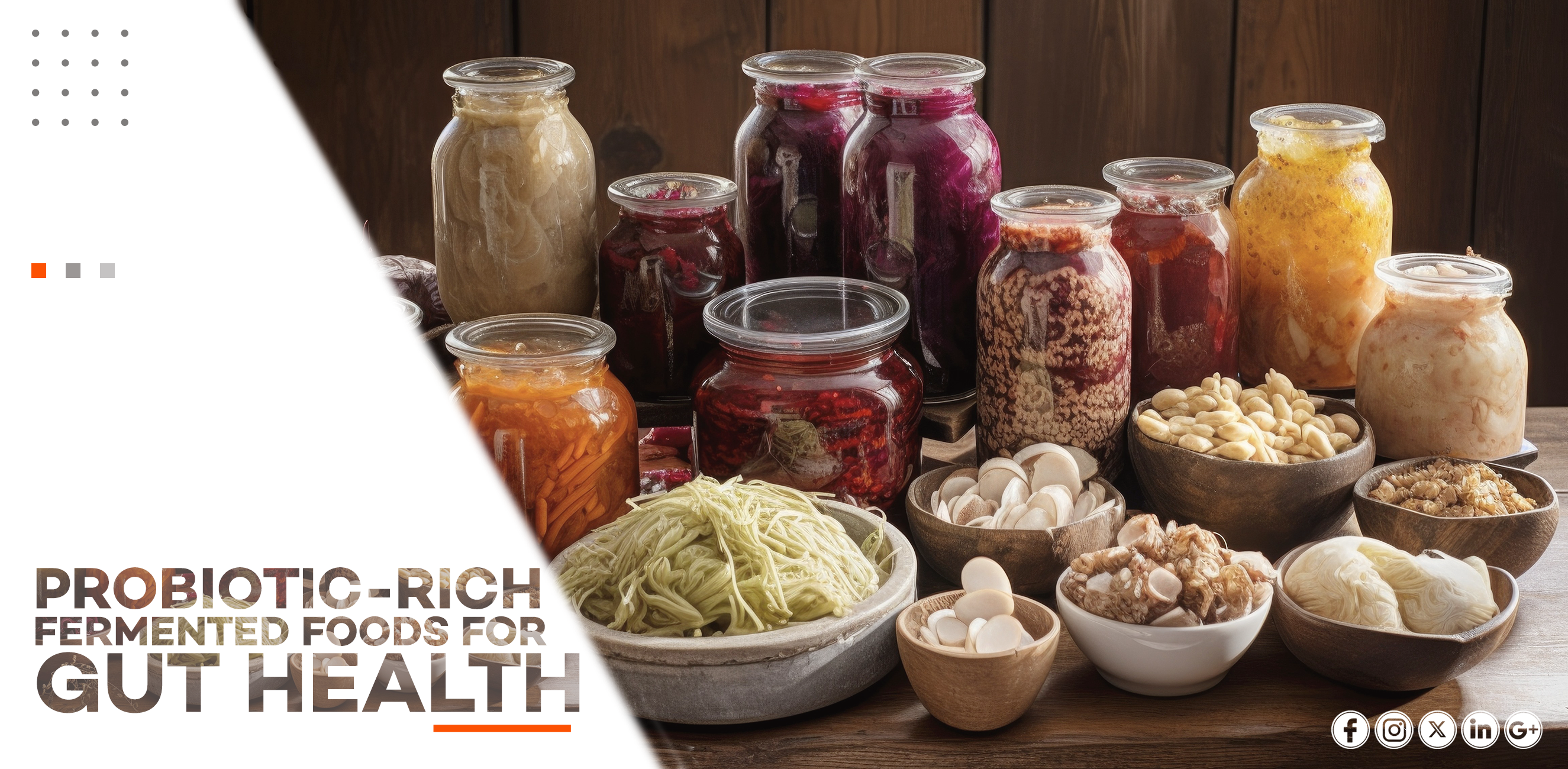 PROBIOTIC-RICH FERMENTED FOODS FOR GUT HEALTH