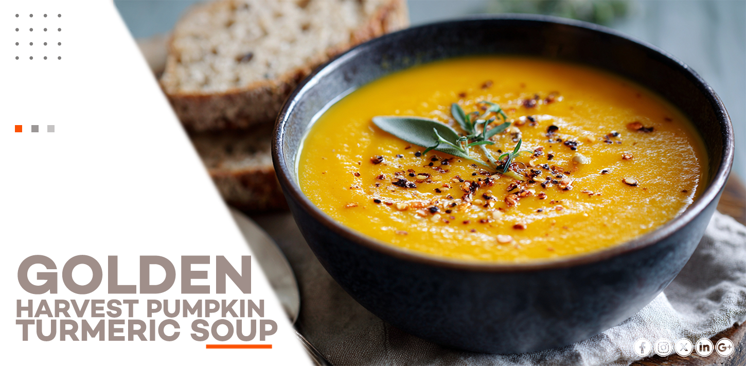 GOLDEN HARVEST PUMPKIN TURMERIC SOUP