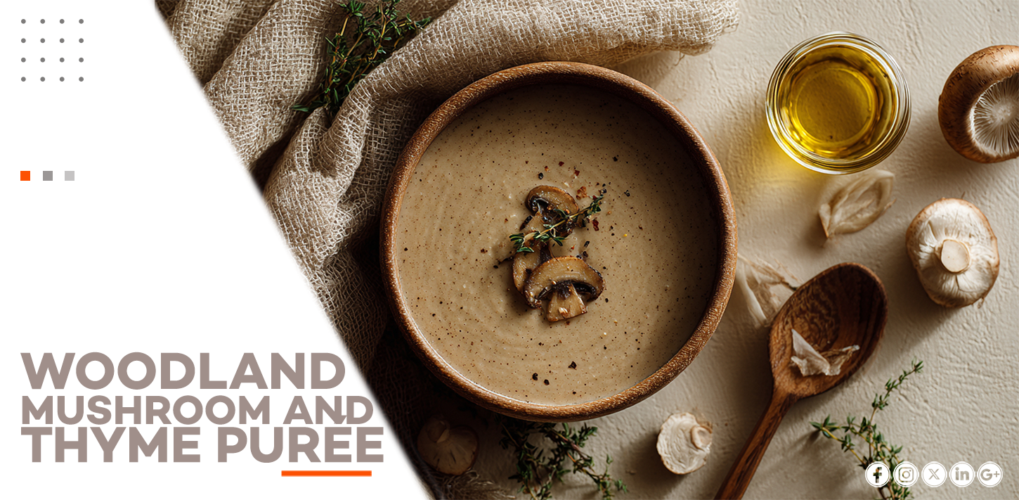 WOODLAND MUSHROOM AND THYME PURÉE